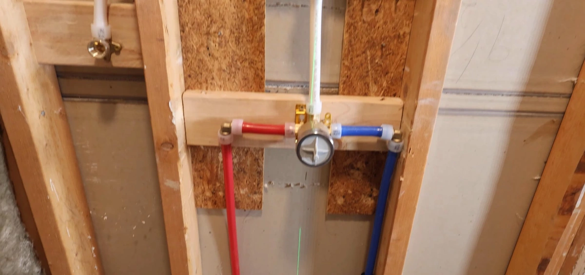 Shower plumbing rough in Lebanon PA